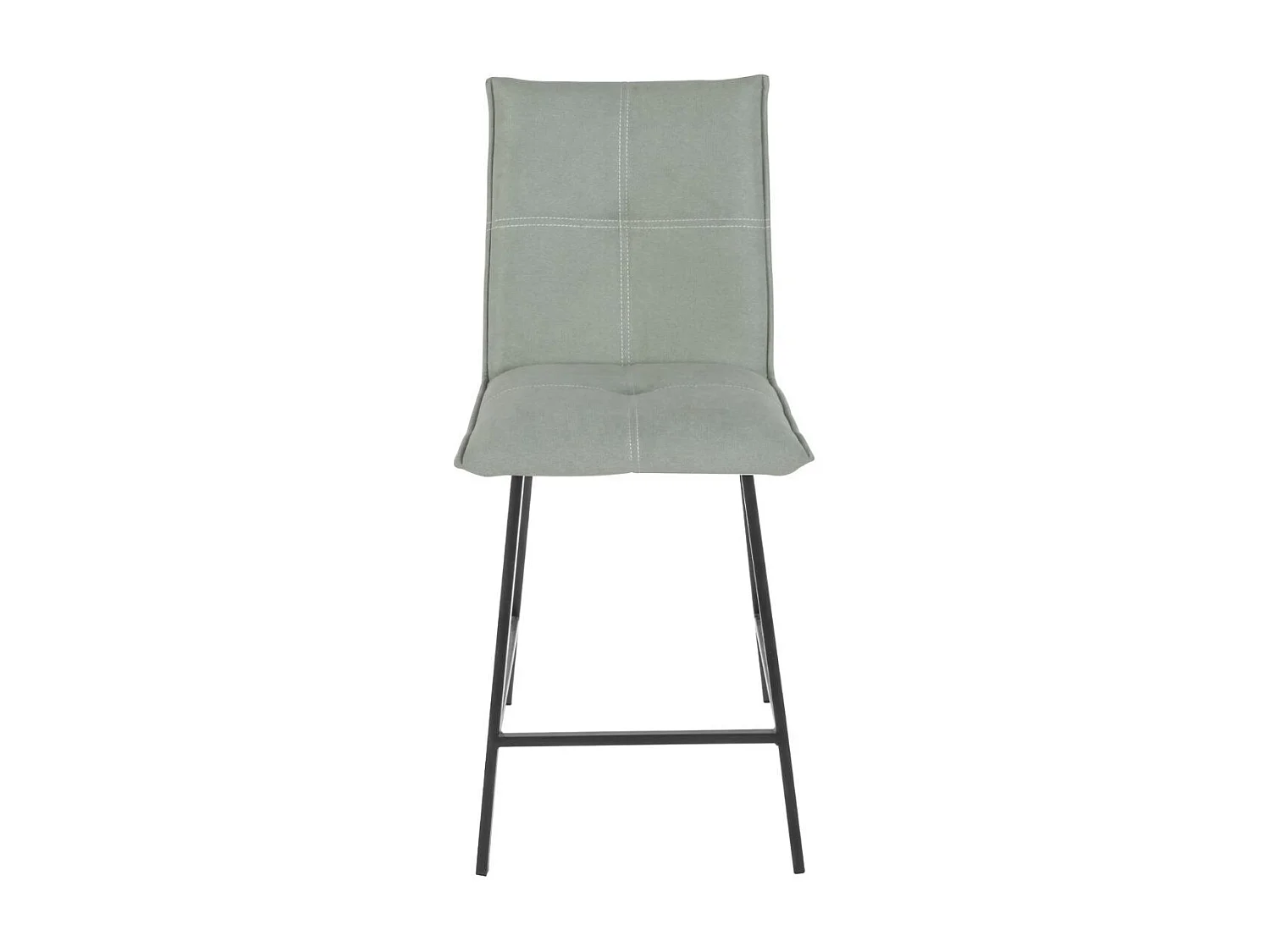LAGOS - Lot de 2 Tabourets Vert d'Eau Assise H65cm