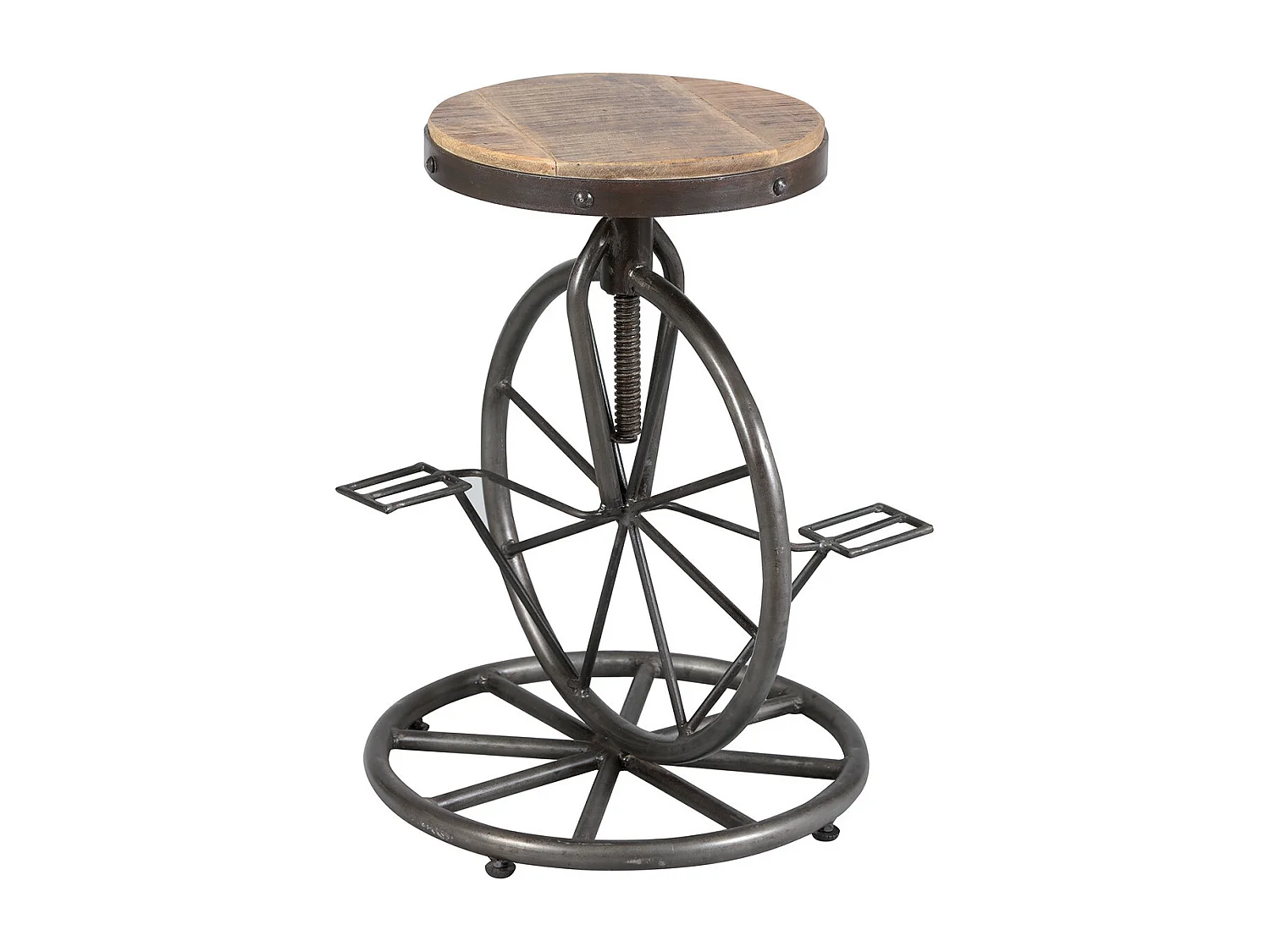 VIANEY - Tabouret à Crémaillère