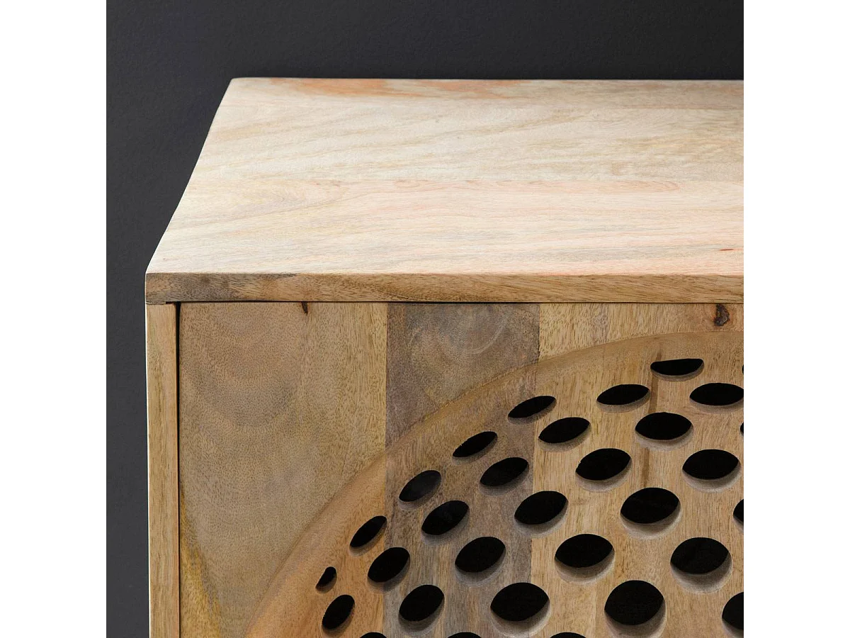 Petit buffet en bois de manguier Golf