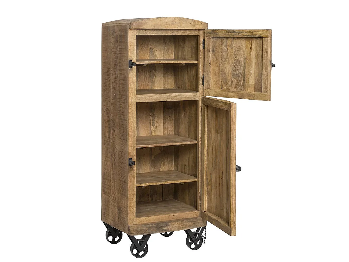Buffet haut en bois de manguier Iris