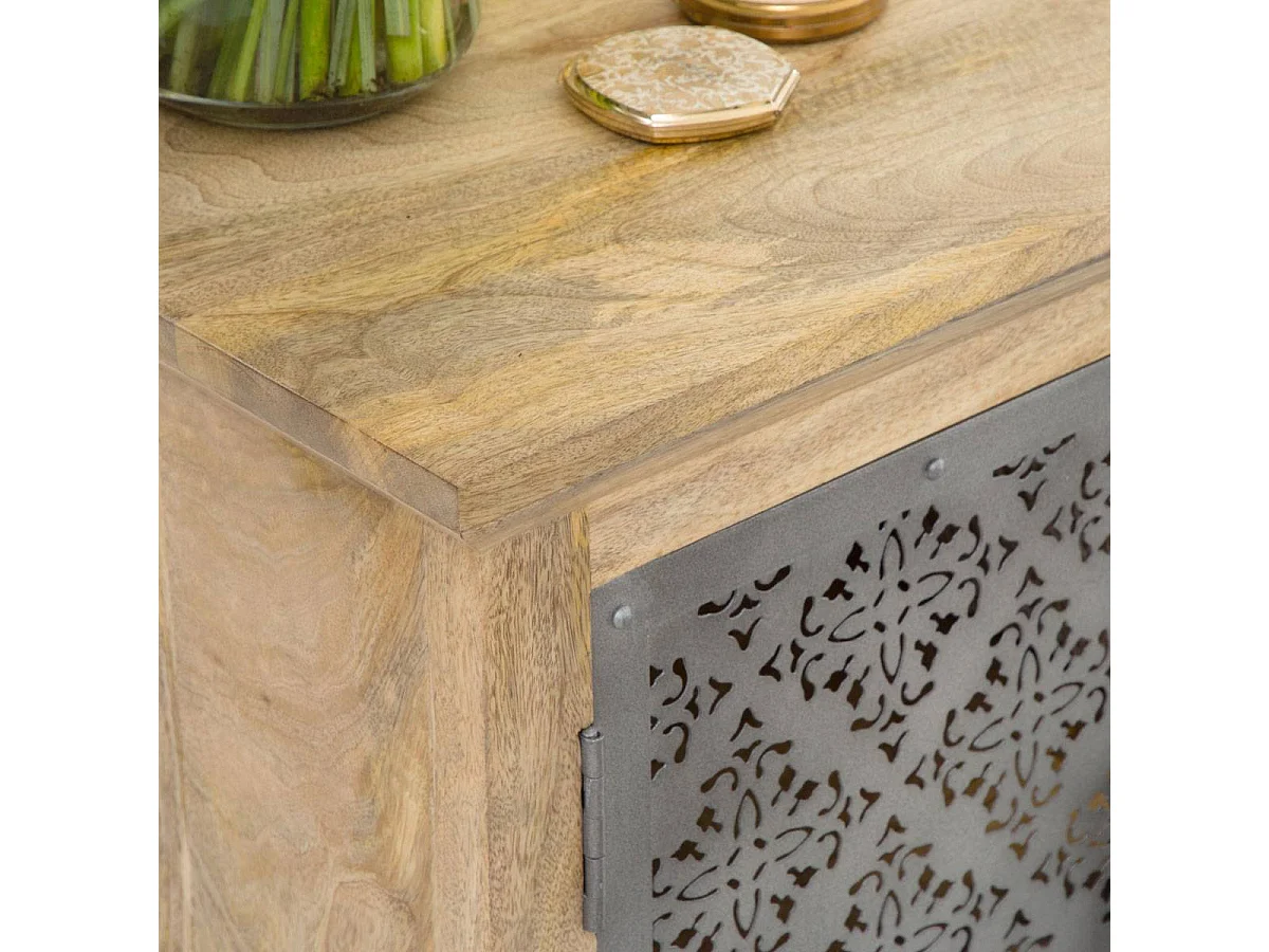 Petit buffet en bois de manguier Sahara