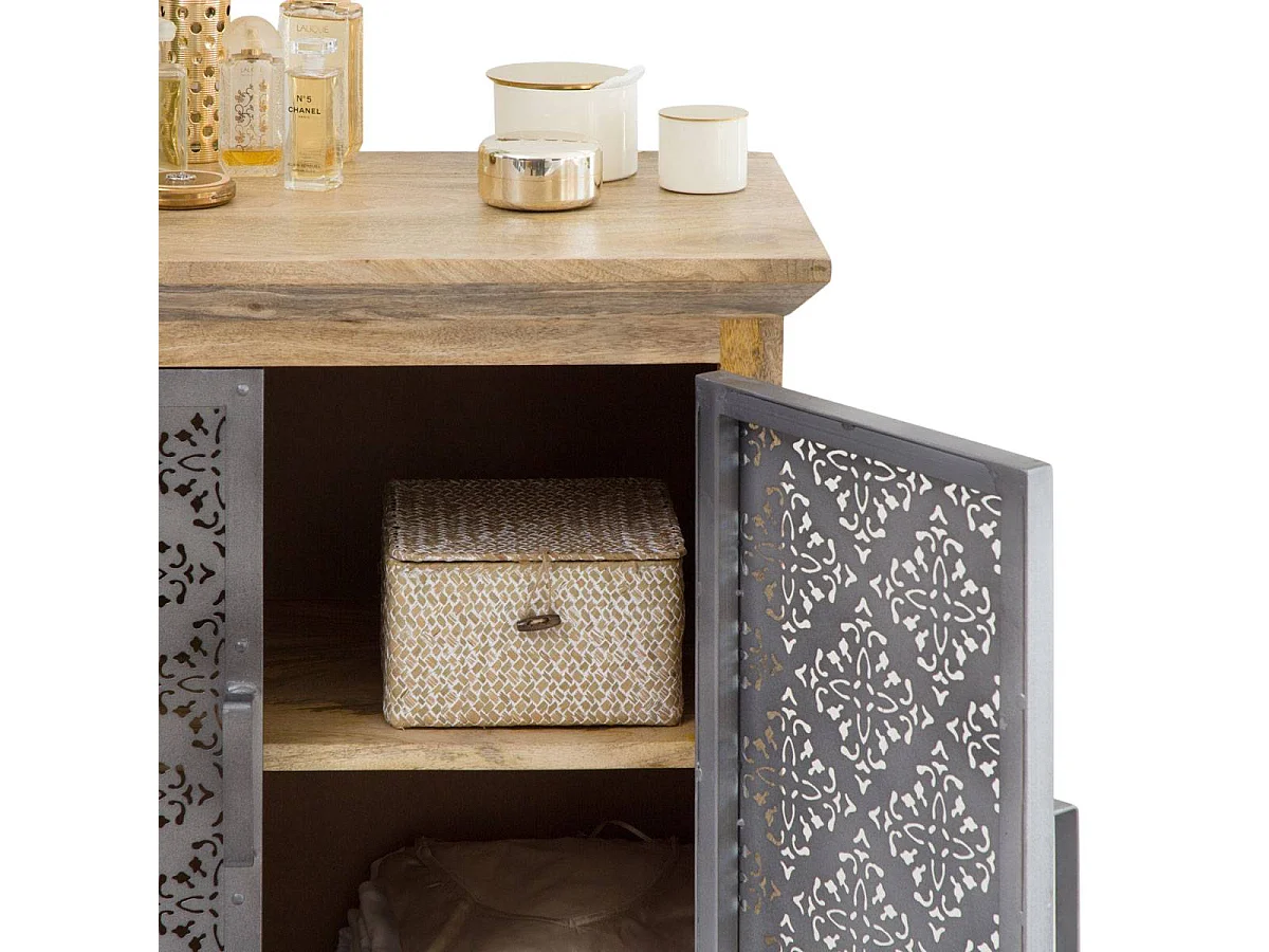 Petit buffet en bois de manguier Sahara