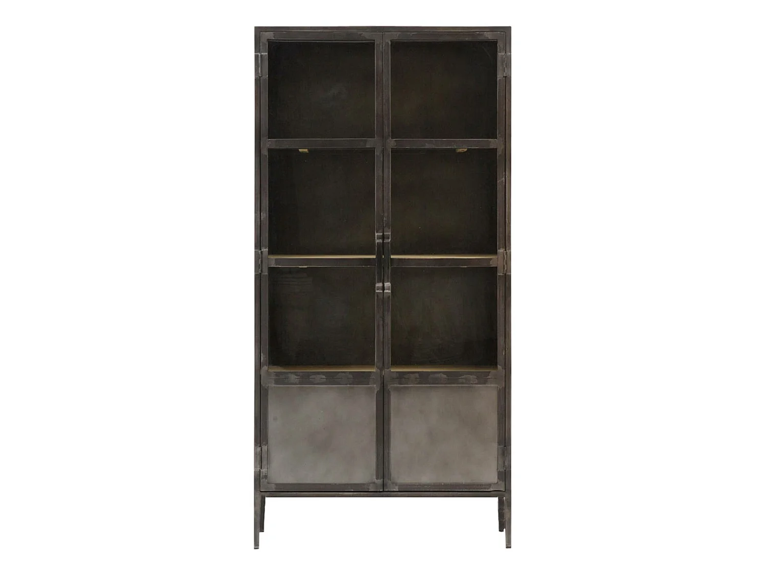 Vitrine haute en métal Locker