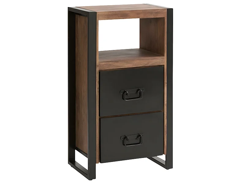 Meuble de rangement en bois d'acacia Havana