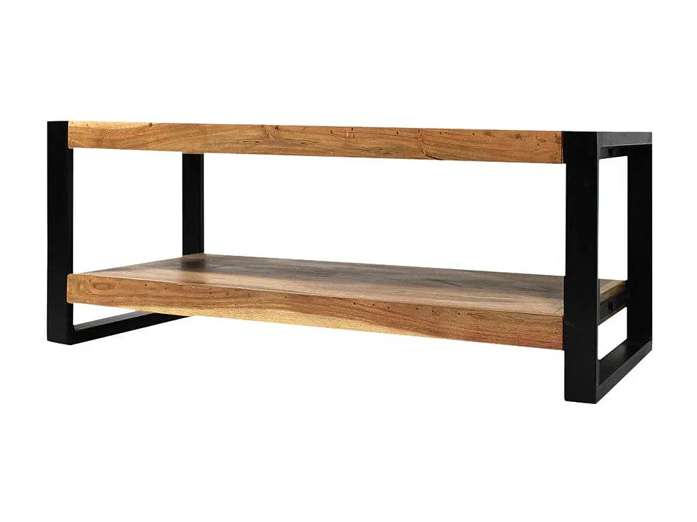 Table basse en bois d'acacia 100 cm Havana