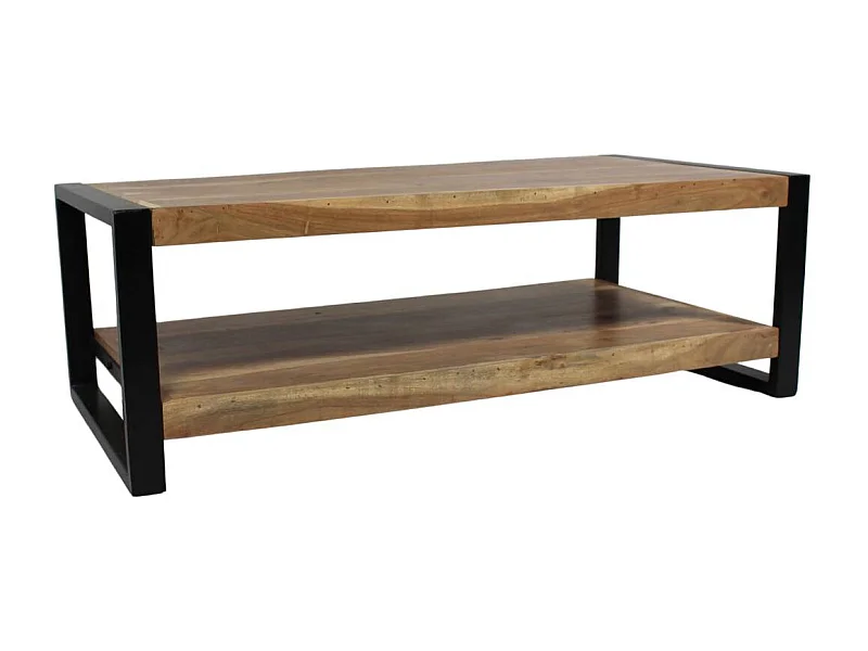 Table basse en bois d'acacia 120 cm Havana