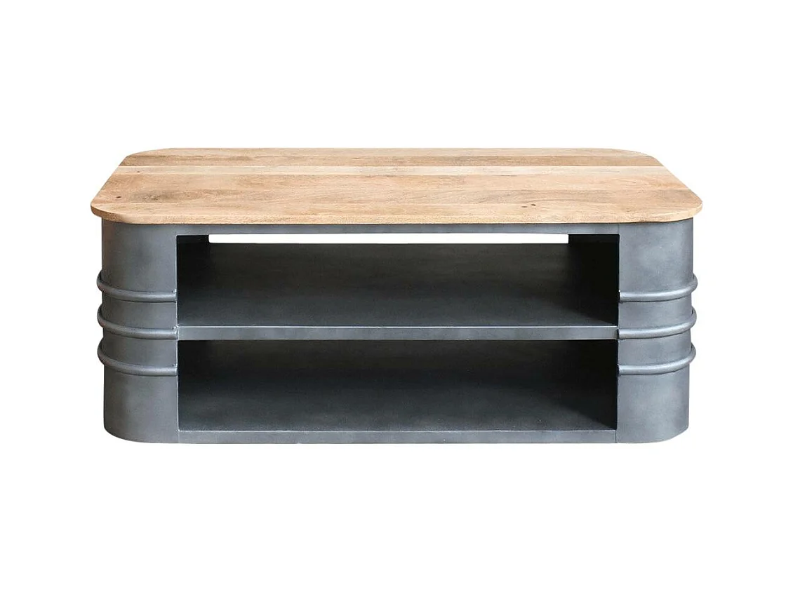 Table basse en métal Locker