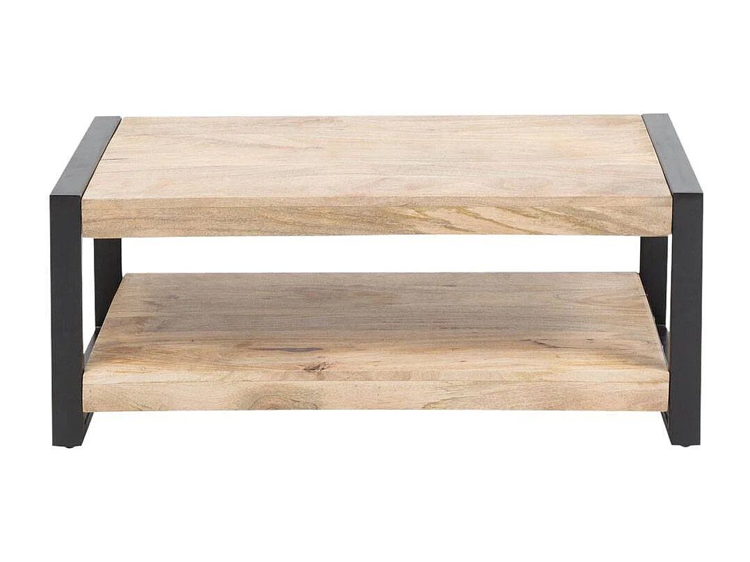 Table basse en bois de manguier 100 cm New-York