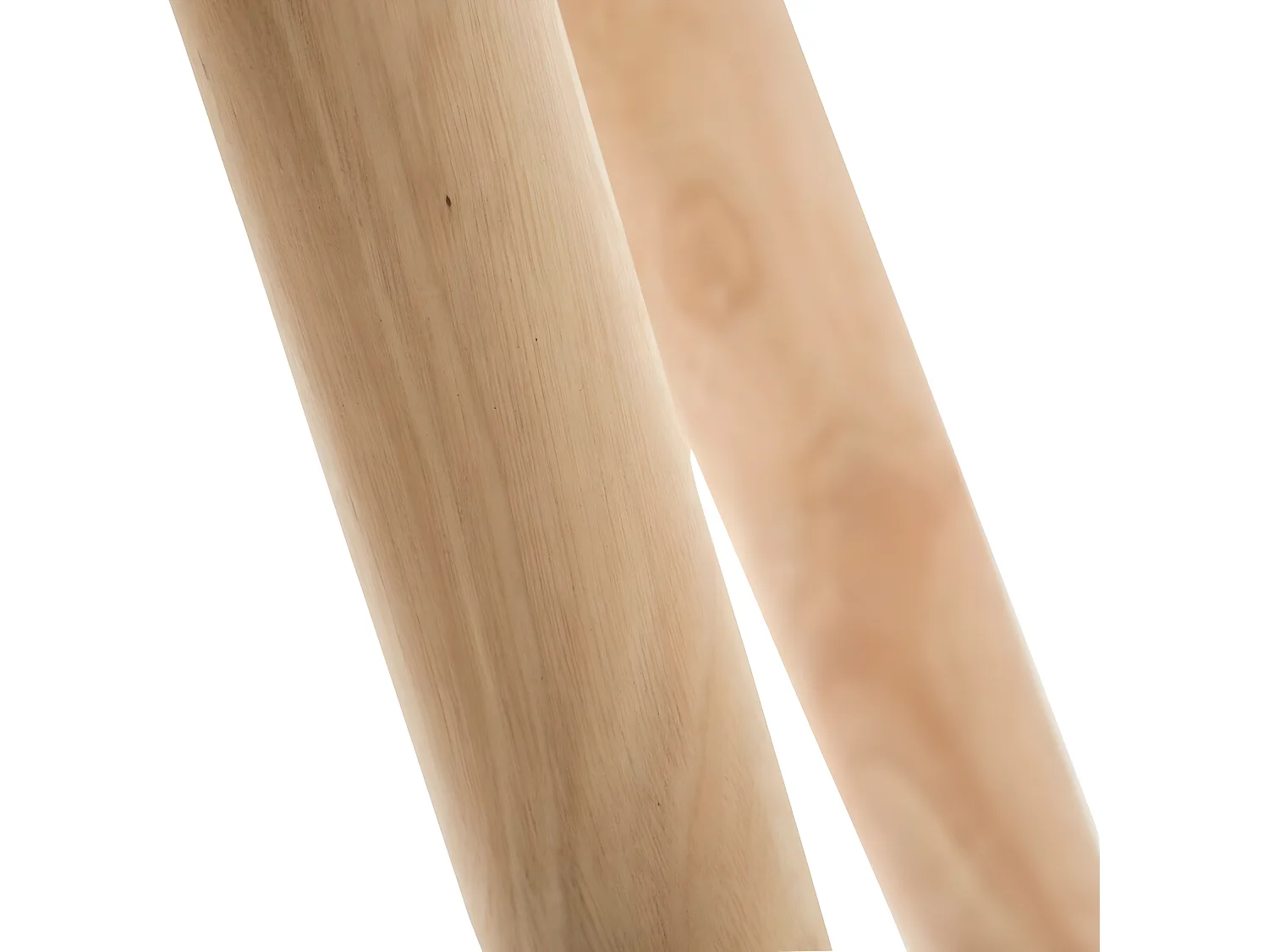 Tabouret de bar en cuir marron Jocelin