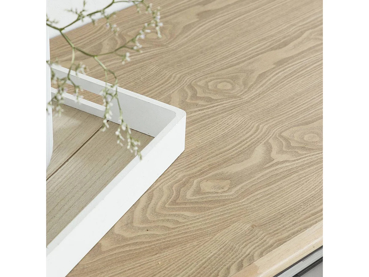 Meuble TV en bois plaqué Vienne