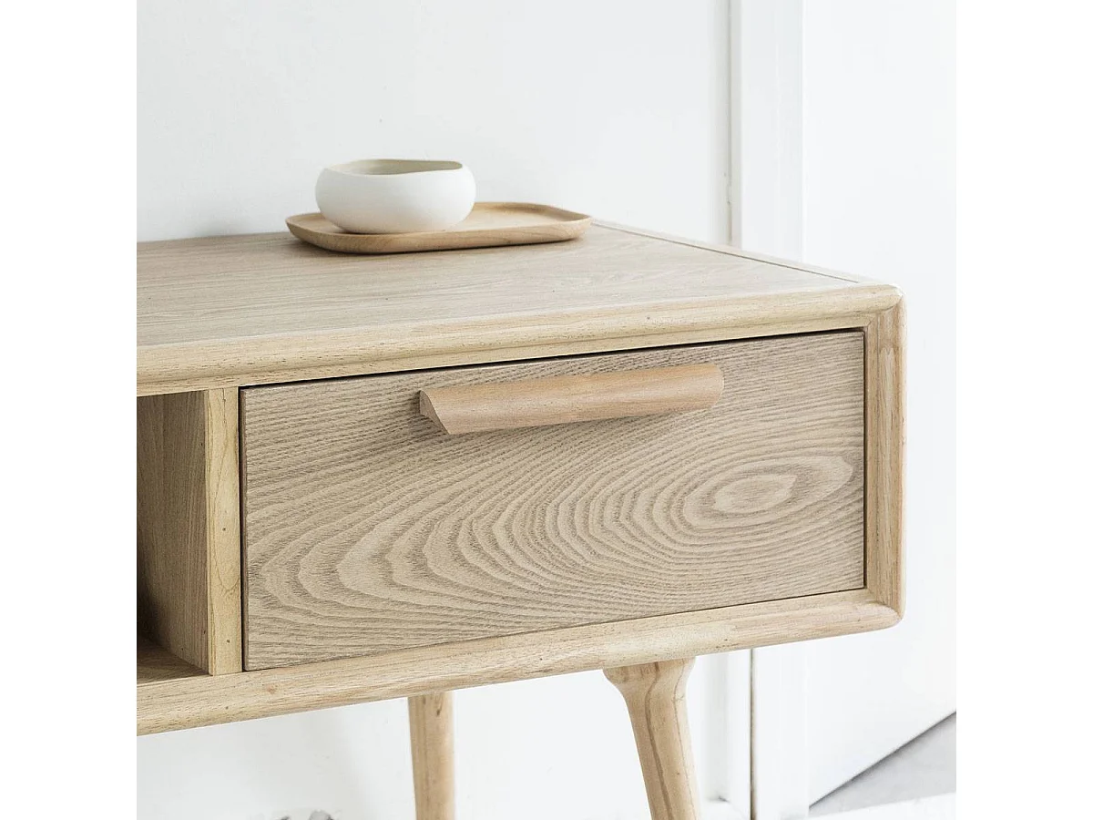 Meuble TV en bois plaqué Vienne