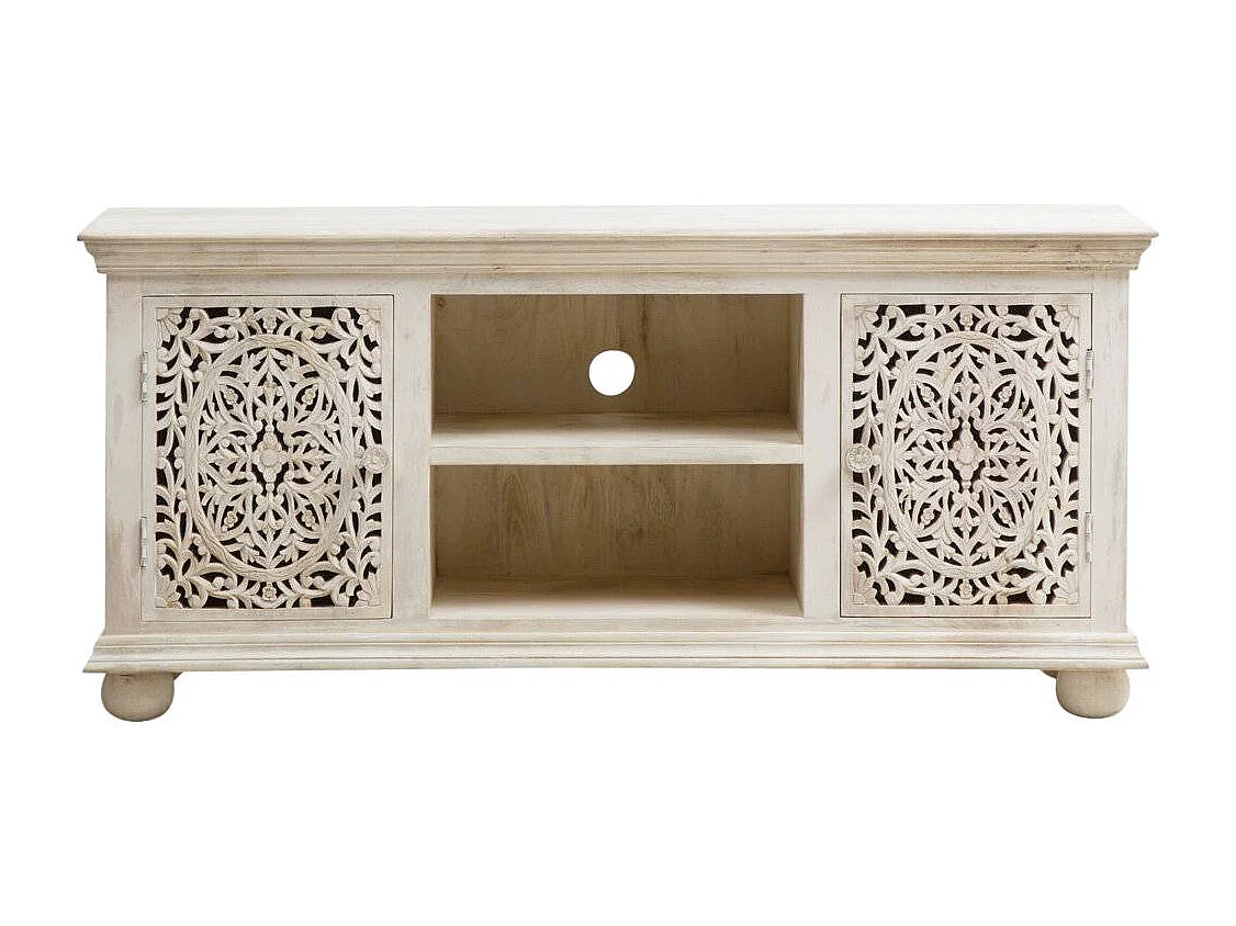 Meuble TV en bois de manguier Jaipur