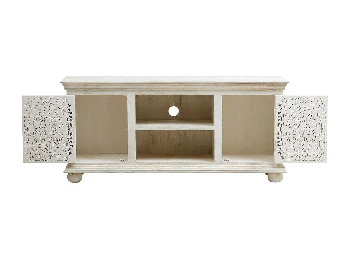 Meuble TV en bois de manguier Jaipur