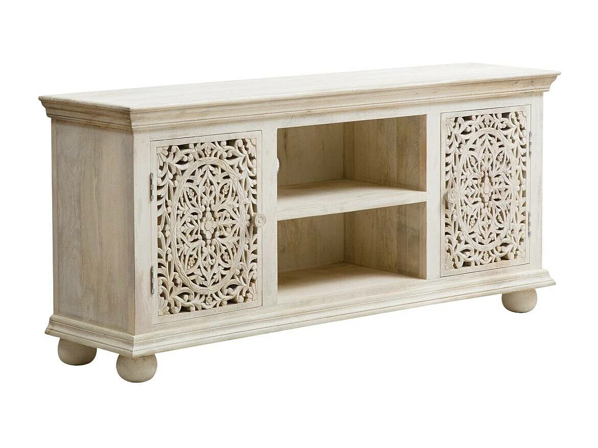 Meuble TV en bois de manguier Jaipur