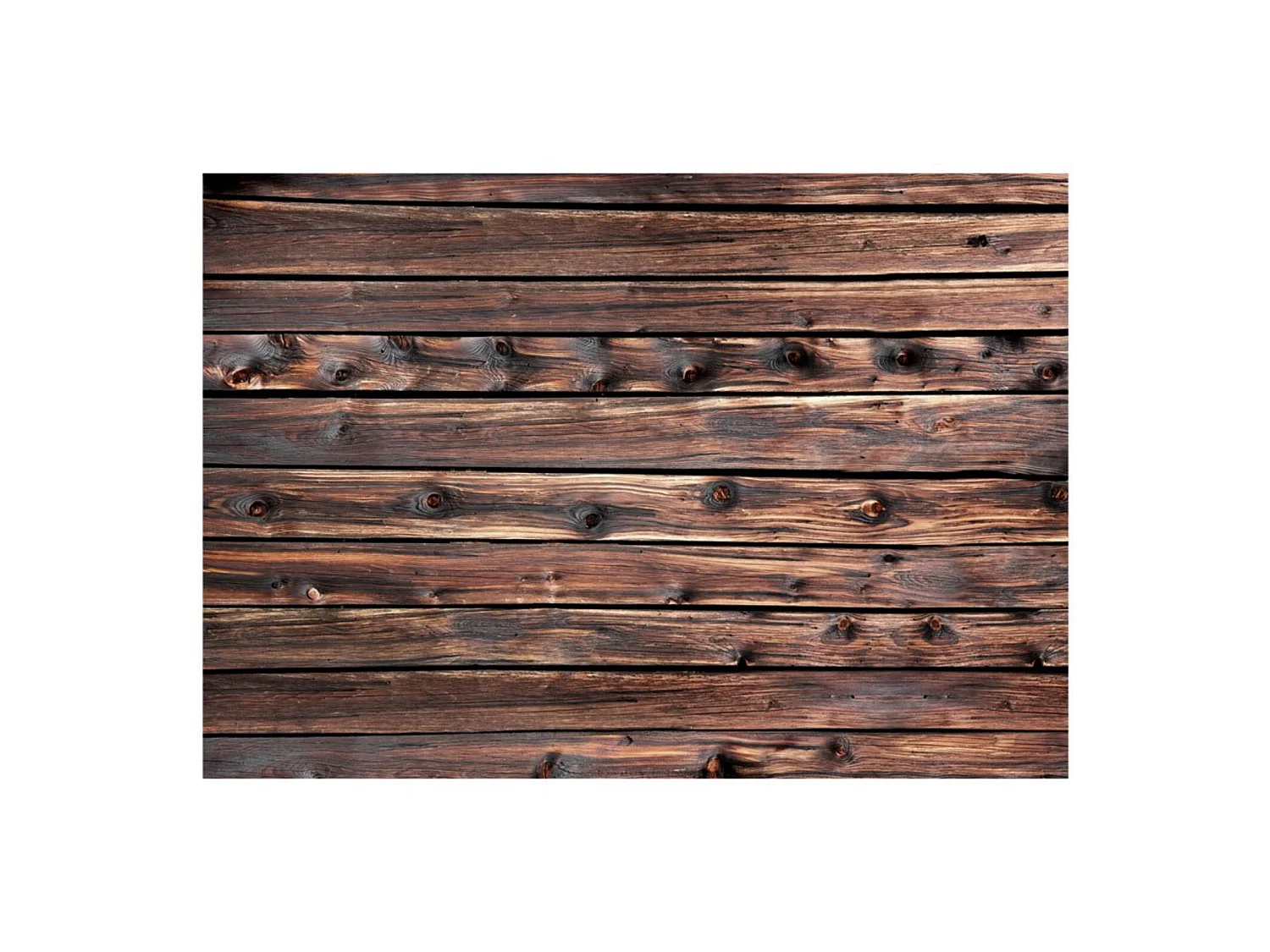 Papier peint chaleur du bois - 200 x 140 cm