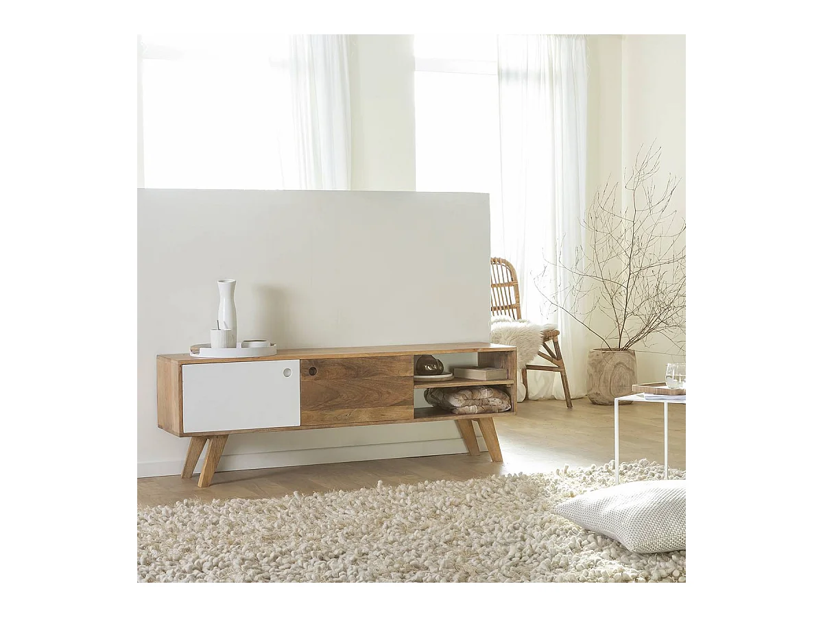 Meuble TV en bois de manguier ArtiQ