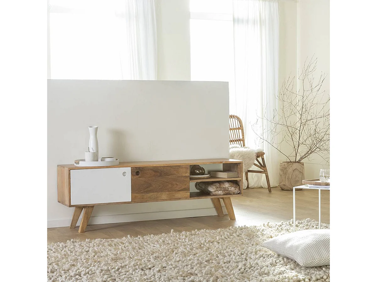 Meuble TV en bois de manguier ArtiQ