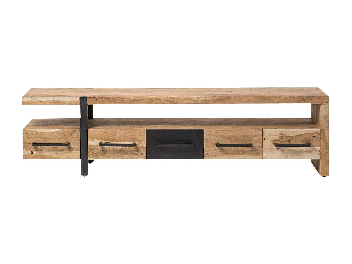 Meuble TV en bois d'acacia Praia
