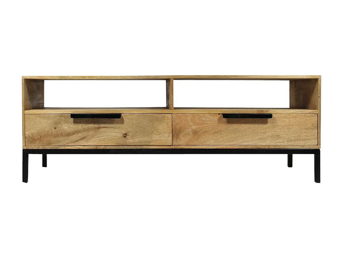 Meuble TV en bois de manguier Pia