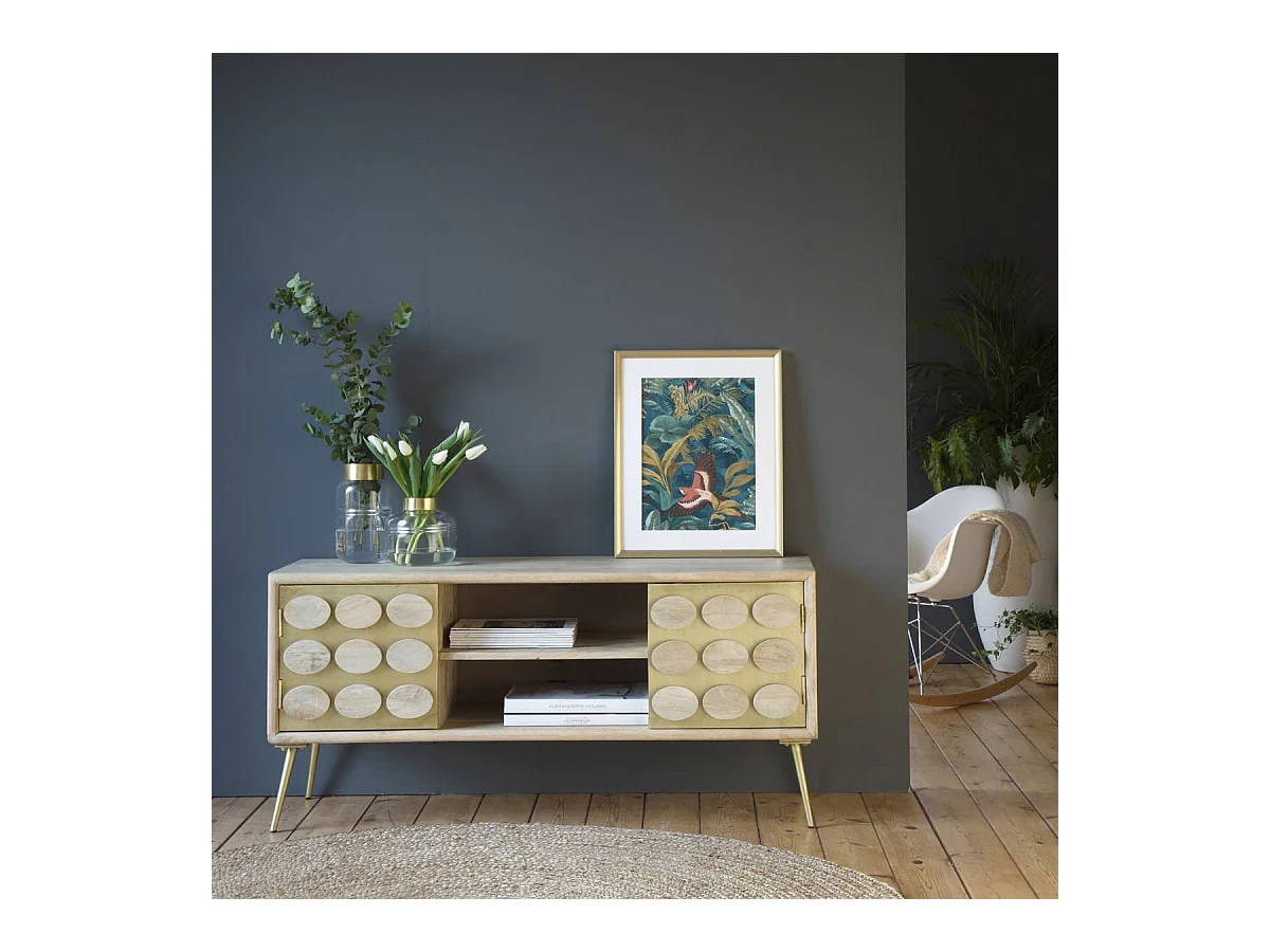 Meuble TV en bois de manguier Capsule