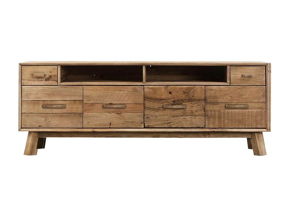 Meuble TV en bois recyclé 180 cm Blaise