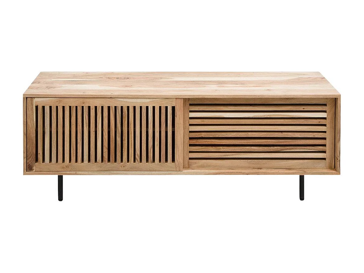 Meuble TV en bois d'acacia Salta
