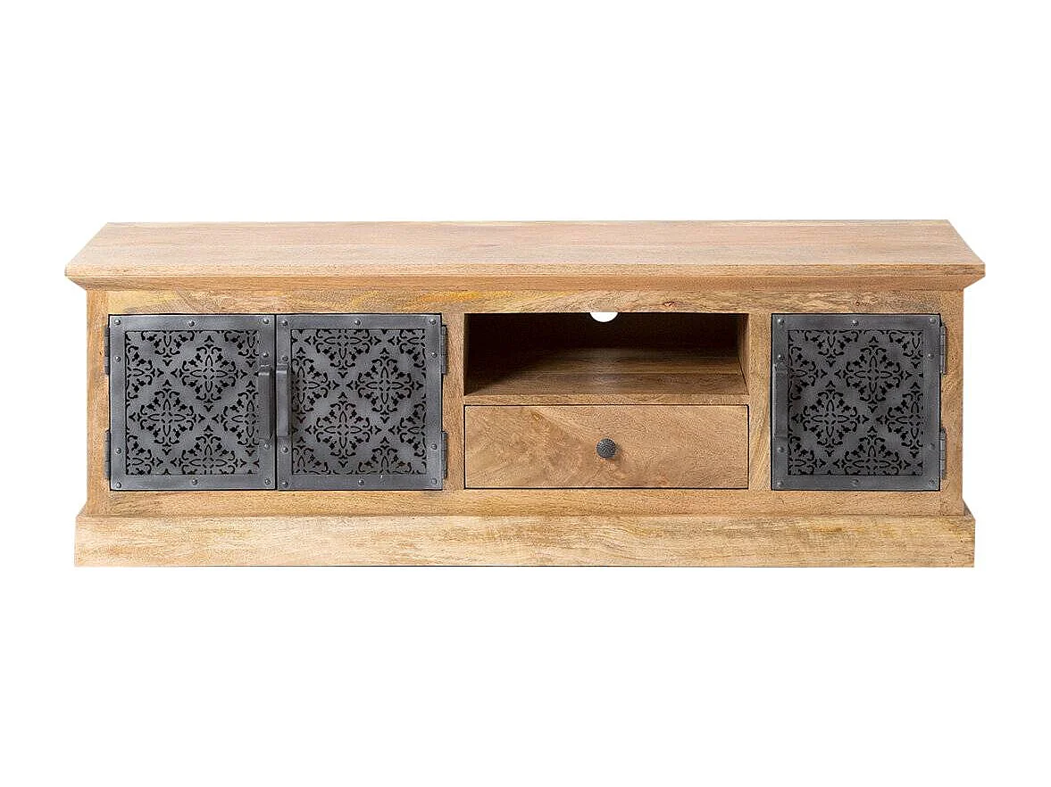 Meuble TV en bois de manguier Sahara