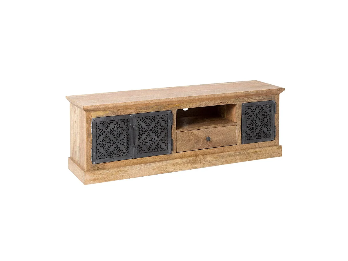 Meuble TV en bois de manguier Sahara
