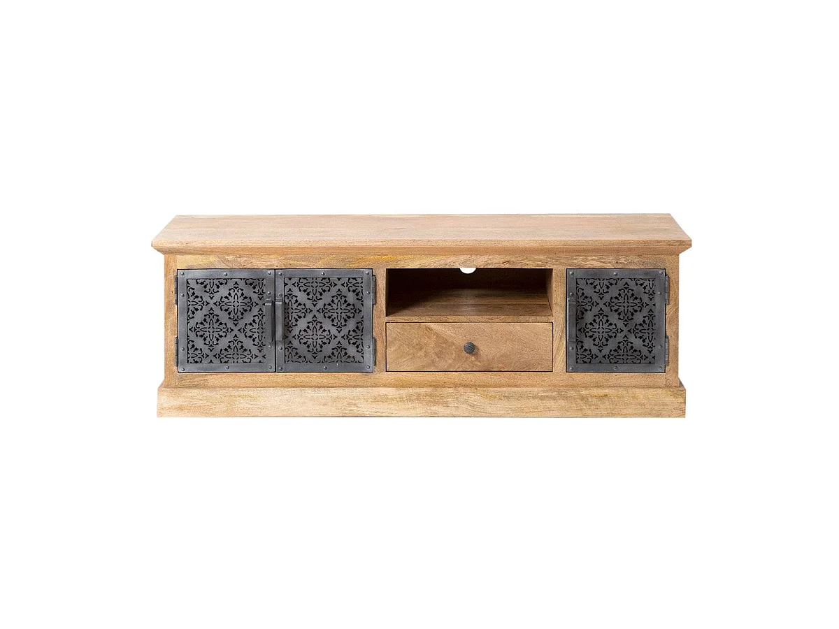 Meuble TV en bois de manguier Sahara