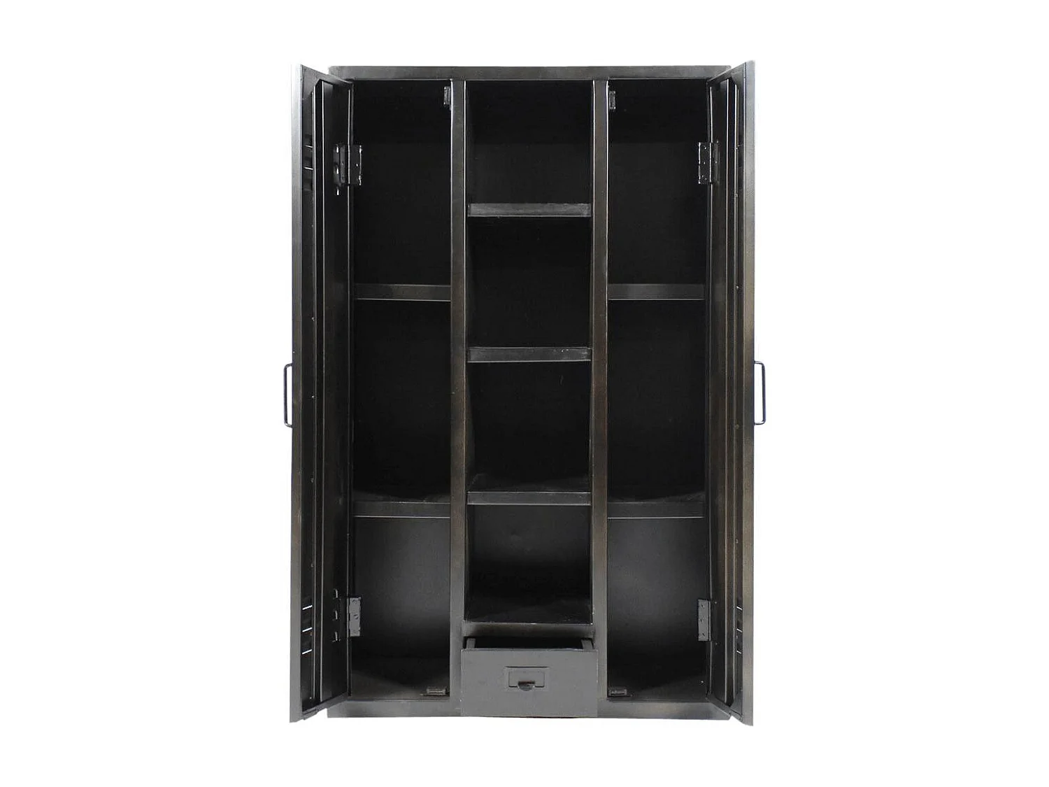 Armoire en métal noir 2 portes Locker