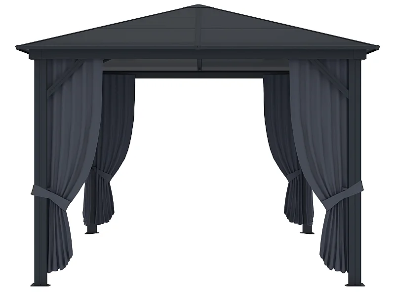 Utomhusgardin för gazebopaviljonger 11,8 m² RADELA