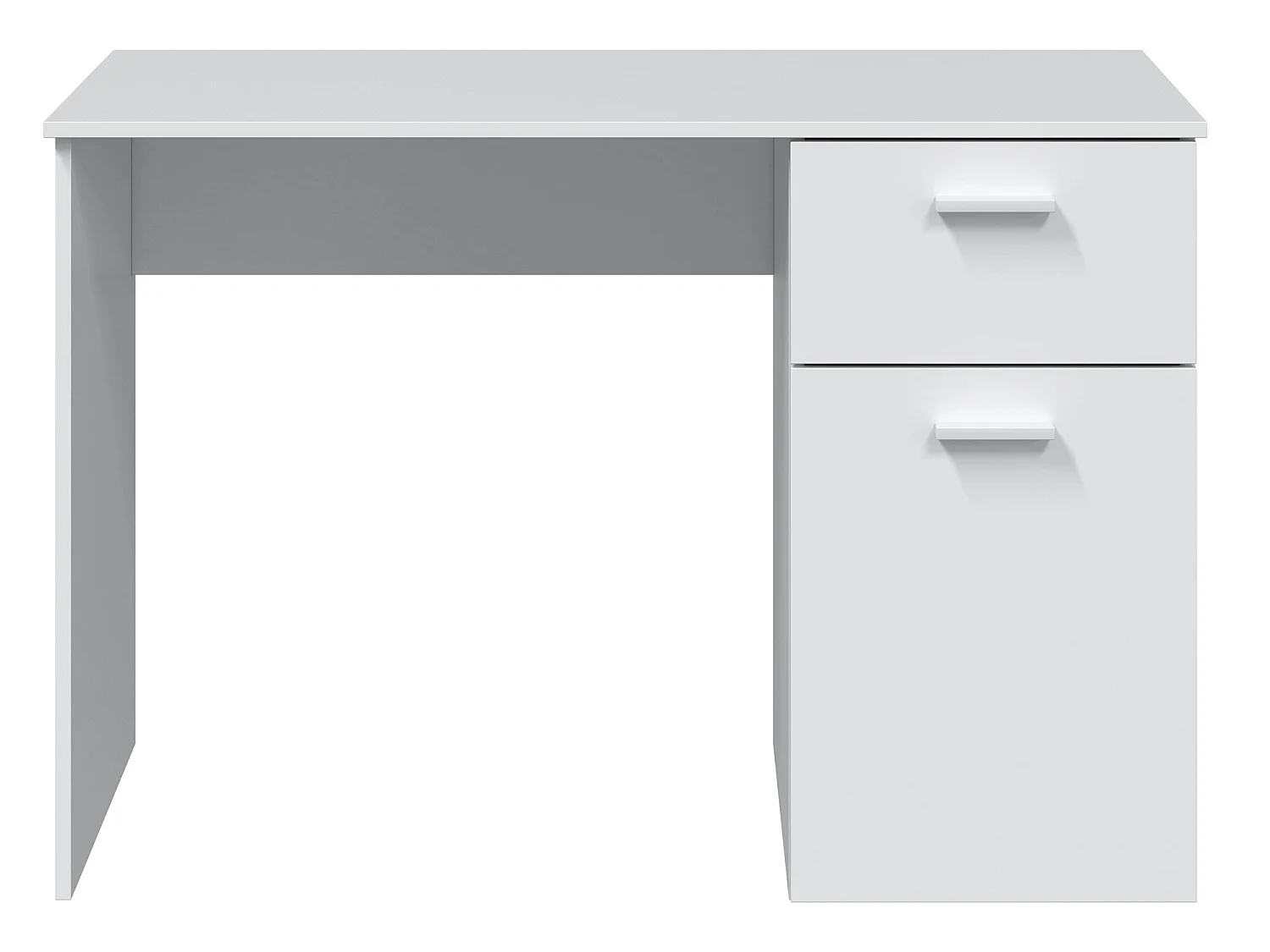 Bureau Huelva 1 deur 1 lade wit, 108 cm