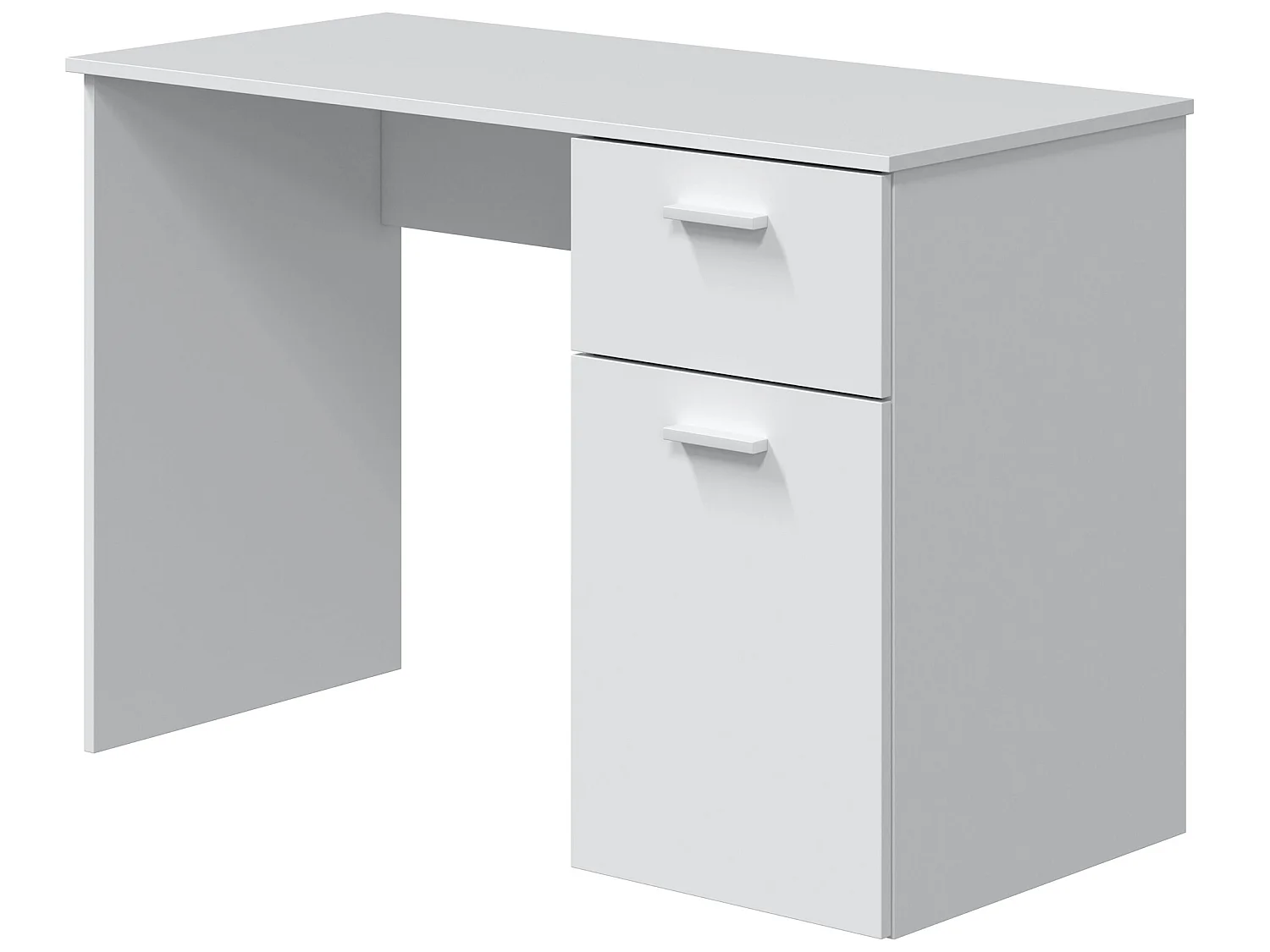 Bureau Huelva 1 deur 1 lade wit, 108 cm