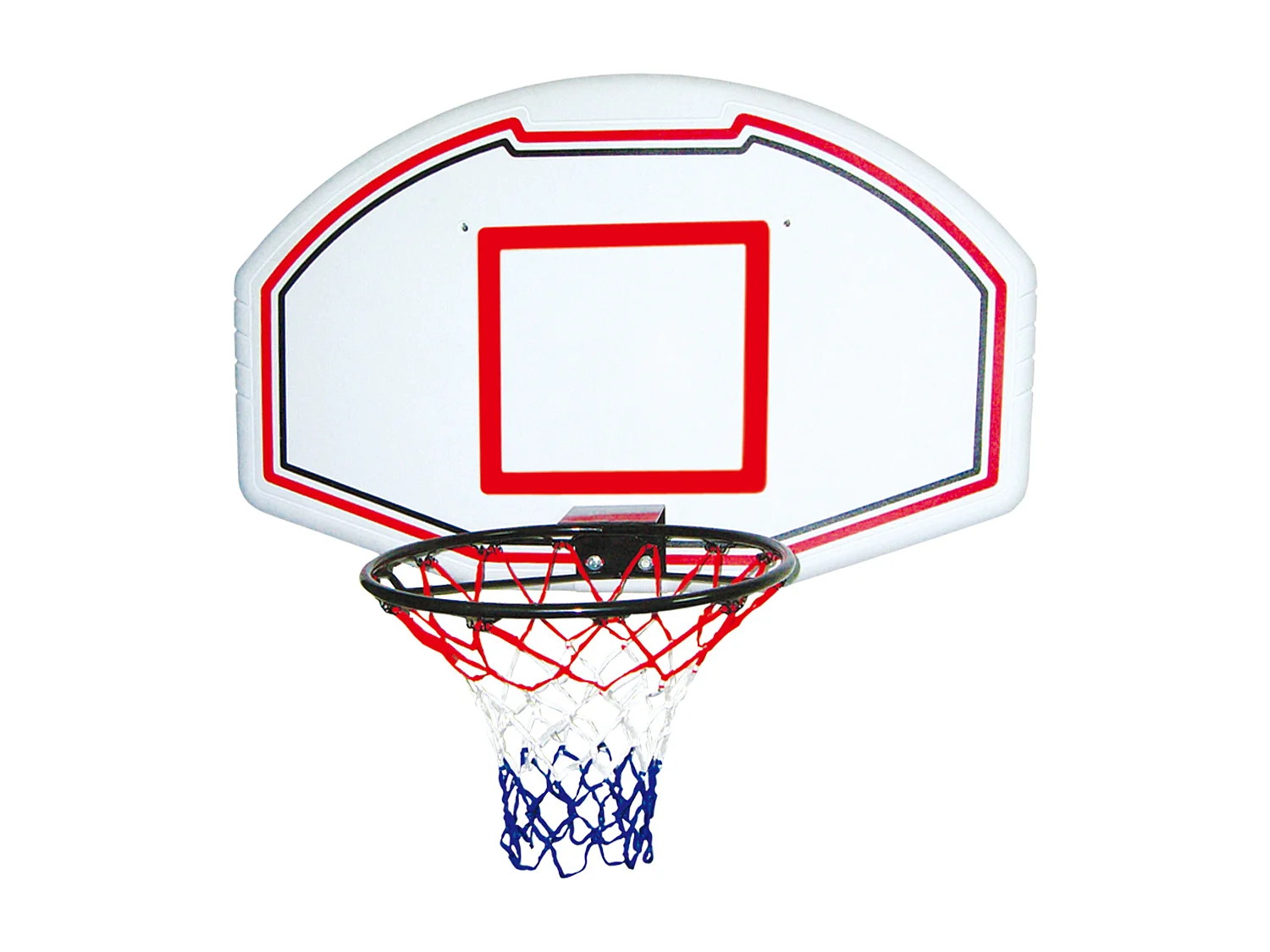 Panier de basket mural blanc - L111 x H77 cm - BEMIDJI