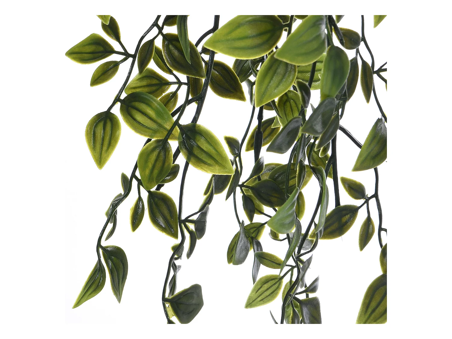 Planta artificial colgante con pot de cerámica - Alt. 170 x Ancho 20 cm - verde - BAHIANA