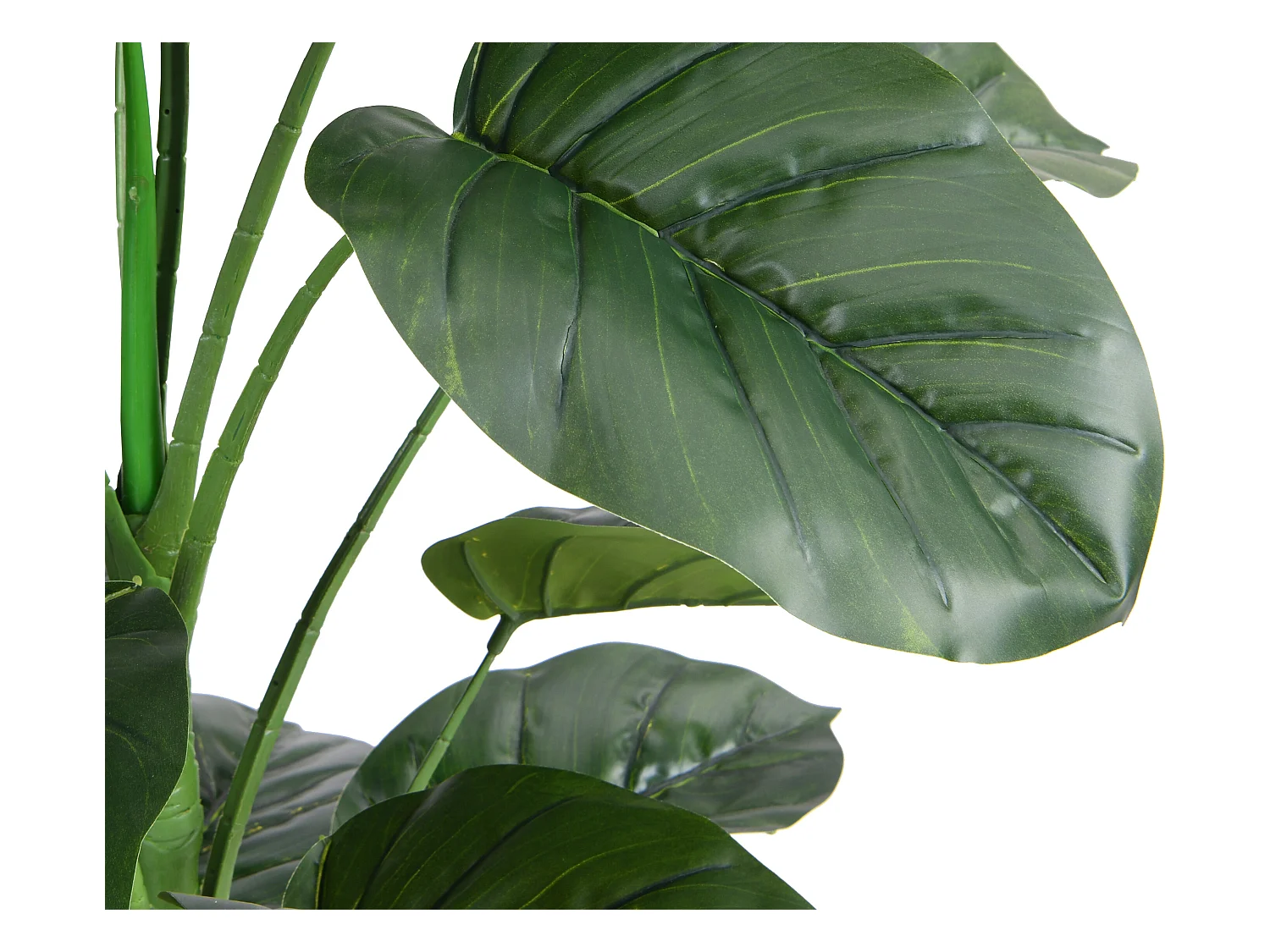 Arbre artificiel de taro avec pot - H.160 - Vert - BAJA