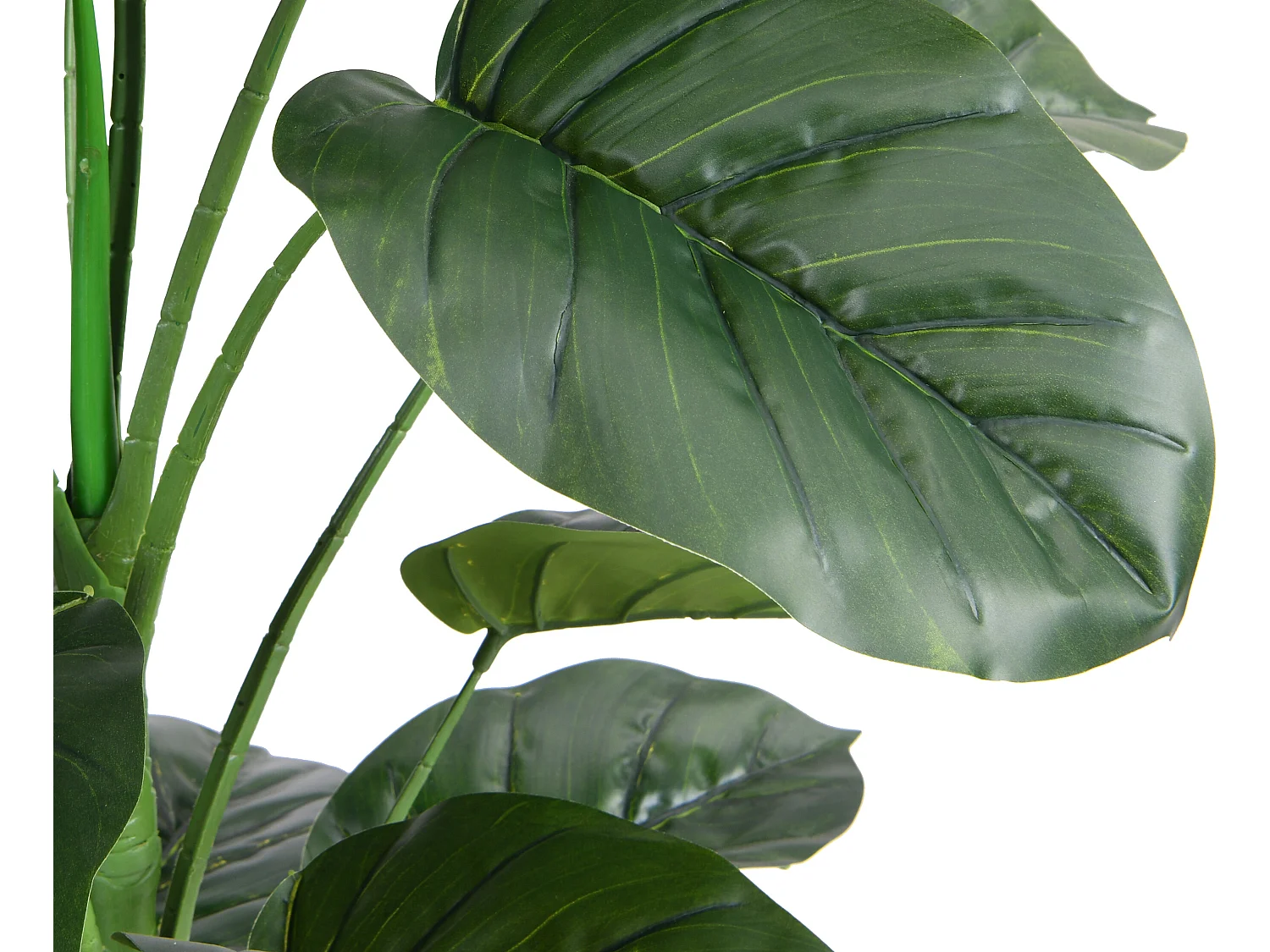 Kunstplant taro met pot - H160 - Groen - BAJA