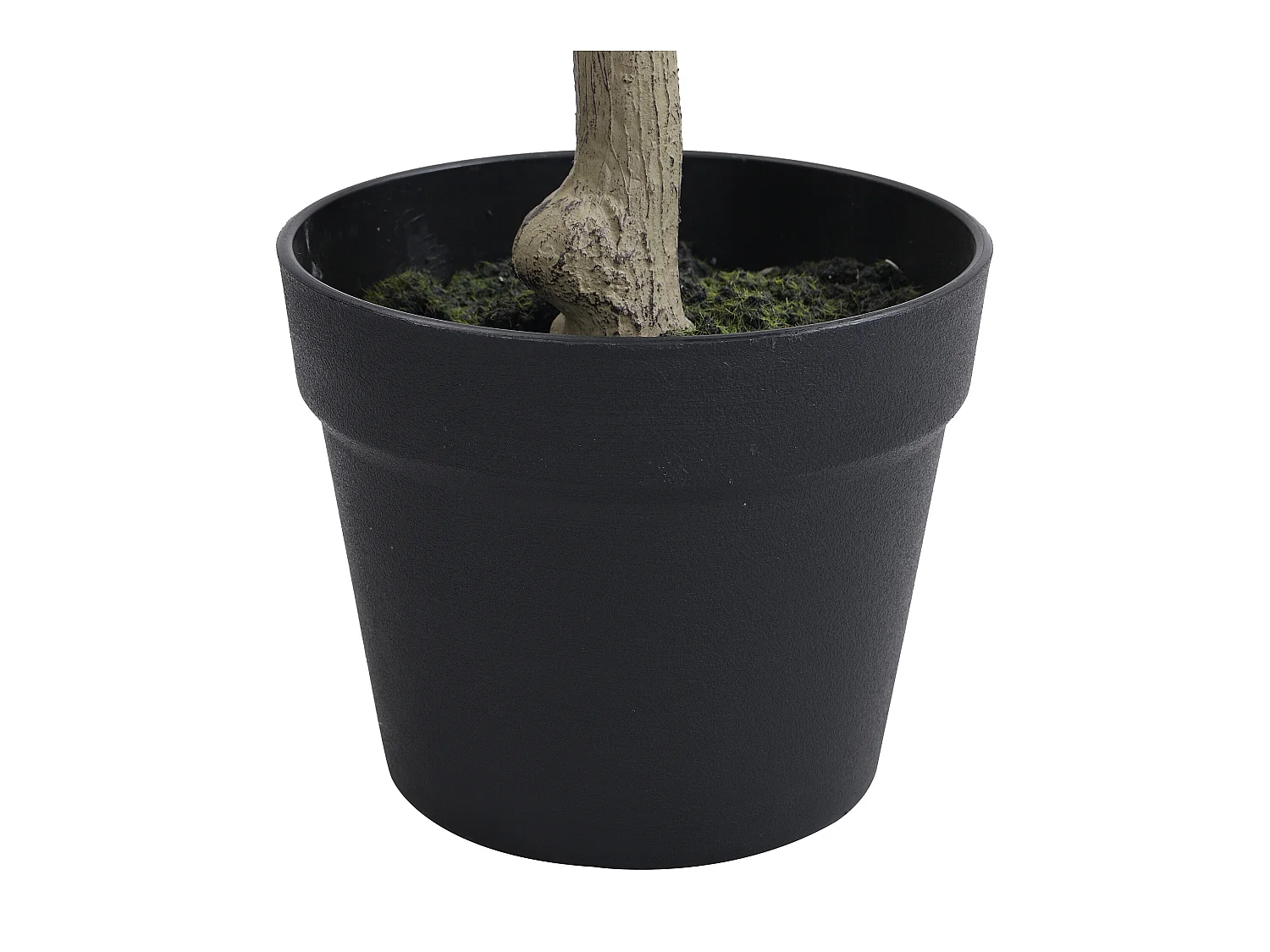 Olivier artificiel avec pot - H.120 x D.40 cm - HUESCA