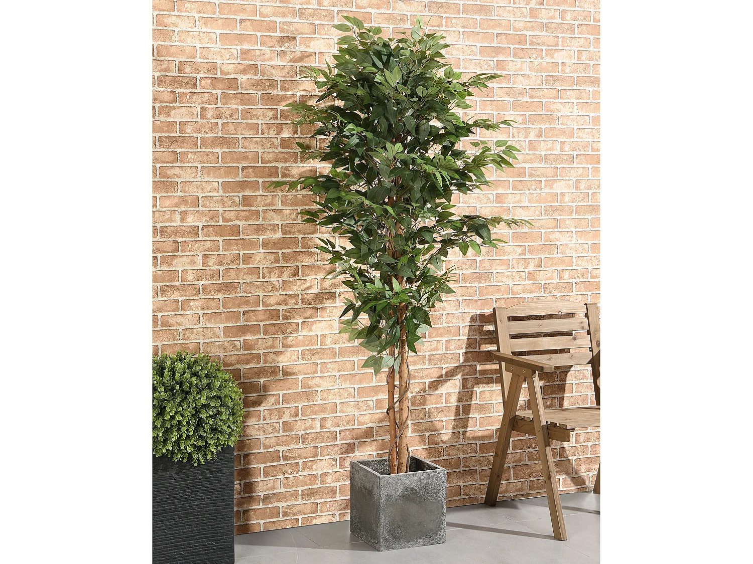 Arbre artificiel ficus avec pot - H.180 - VALOPA