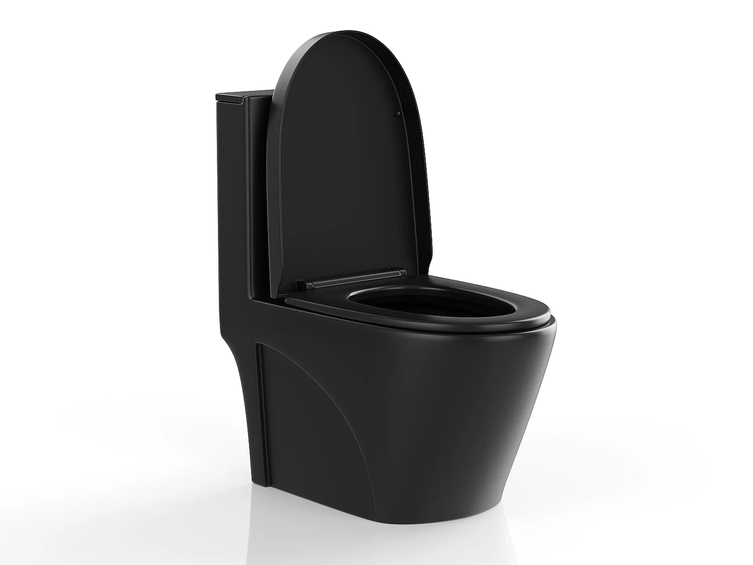 WC negro mate de cerámica - NAGILAM