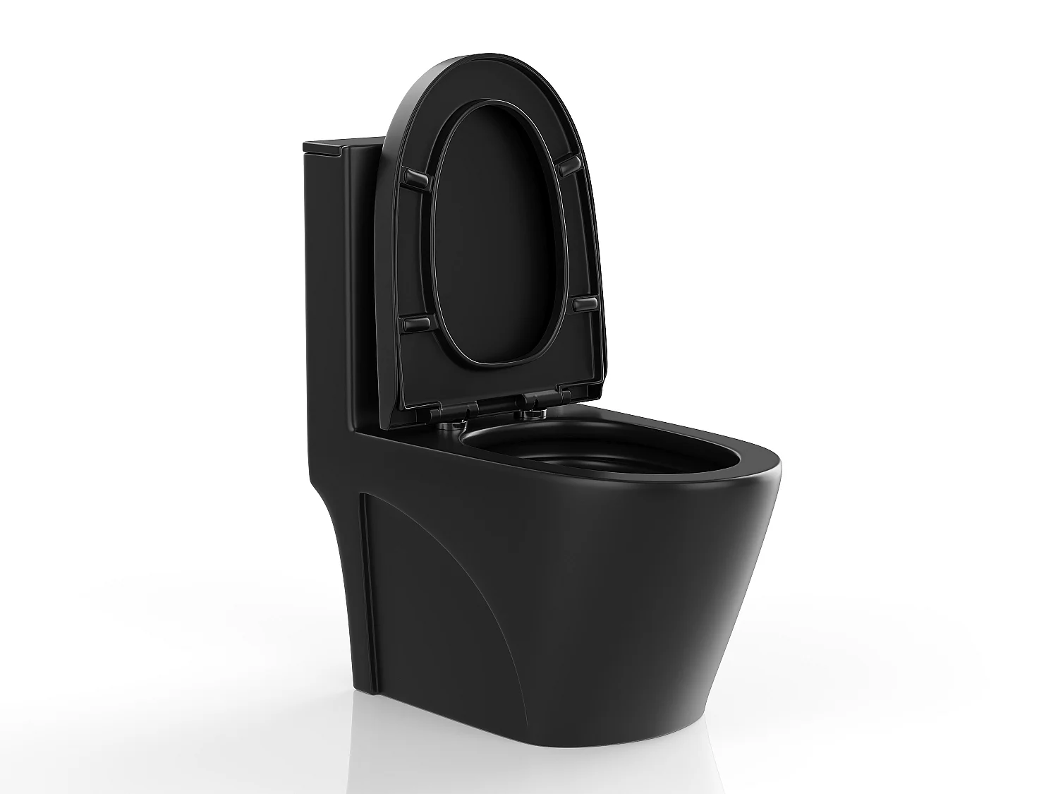 WC negro mate de cerámica - NAGILAM