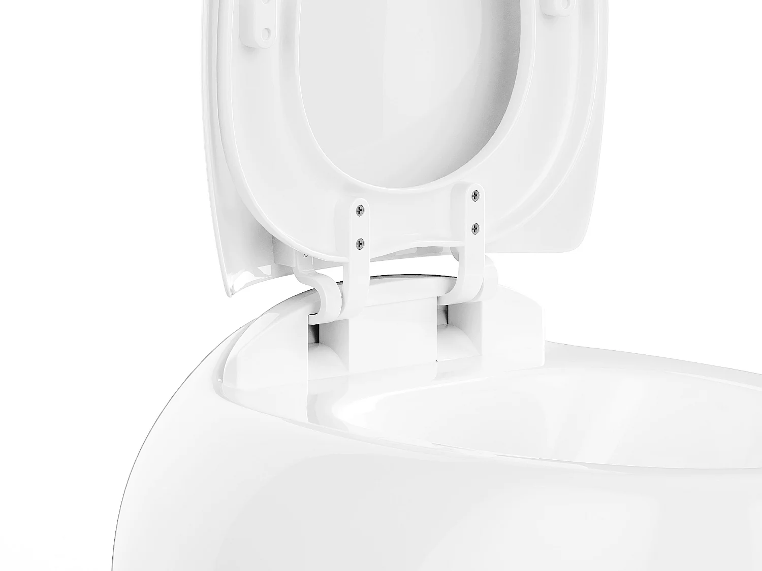 WC suspendu blanc en céramique - HURO II