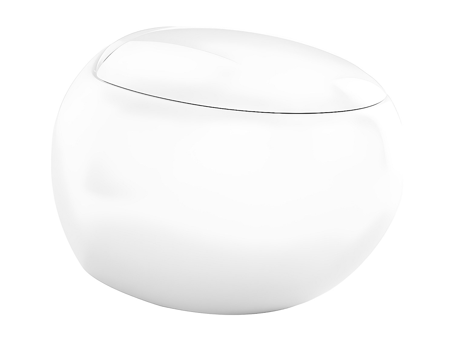 Wand-WC aus Keramik - Weiß - HURO II günstig online kaufen