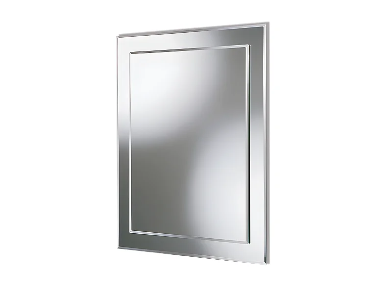 Miroir Artisanal de Salle de Bain Miroir Vertical ou Horizontal 65 * 90cm 5mm Aica