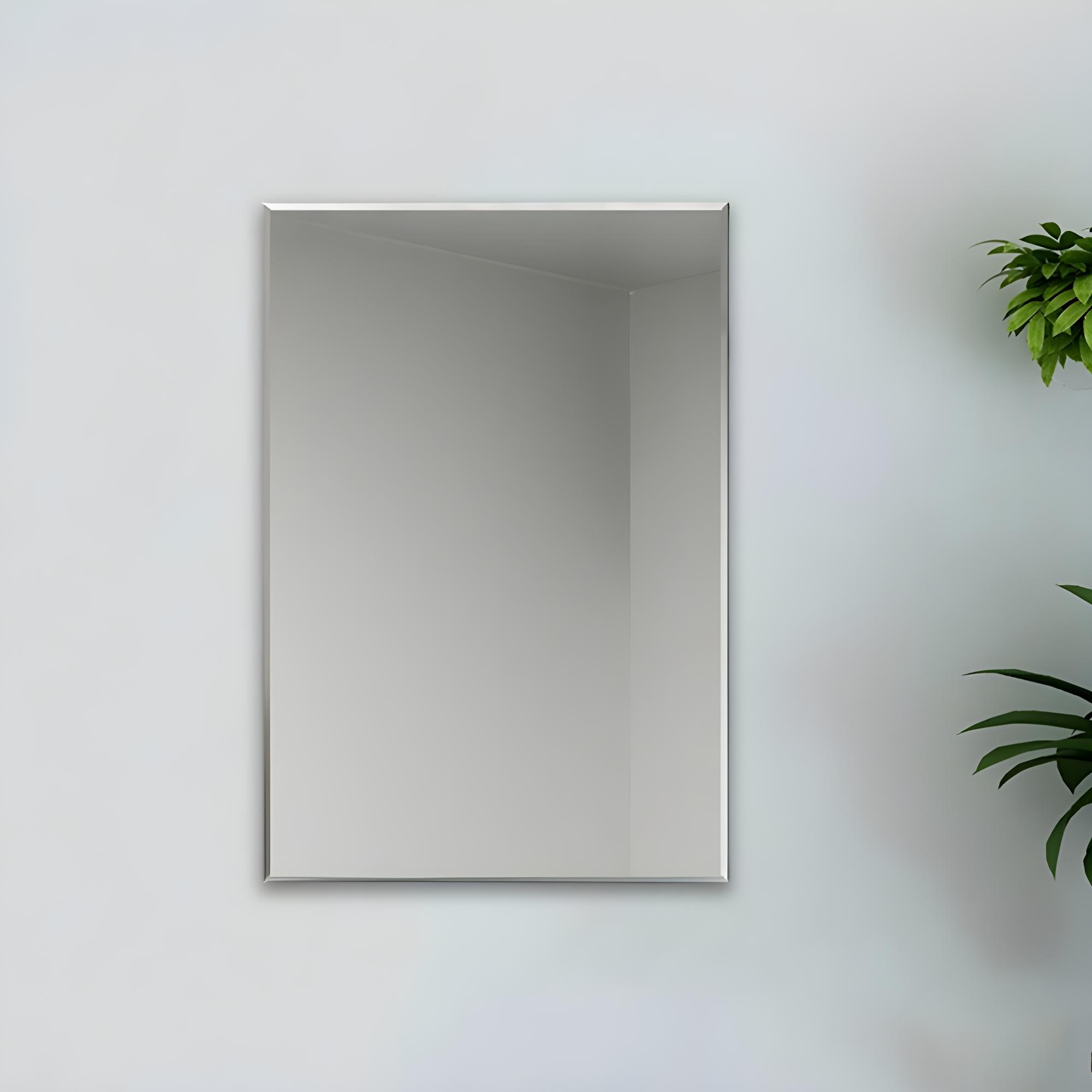Aica Miroir Simple de Salle de Bain Miroir Vertical ou Horizontal 50 ...