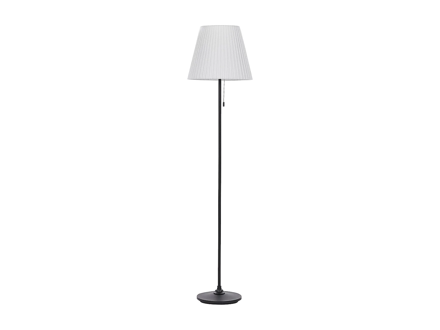 Staande lamp zwart/wit TORYSA