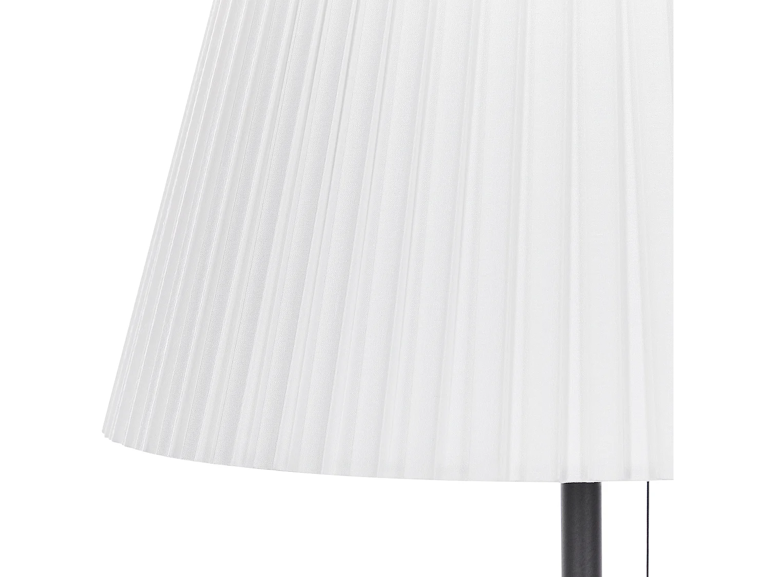 Staande lamp zwart/wit TORYSA