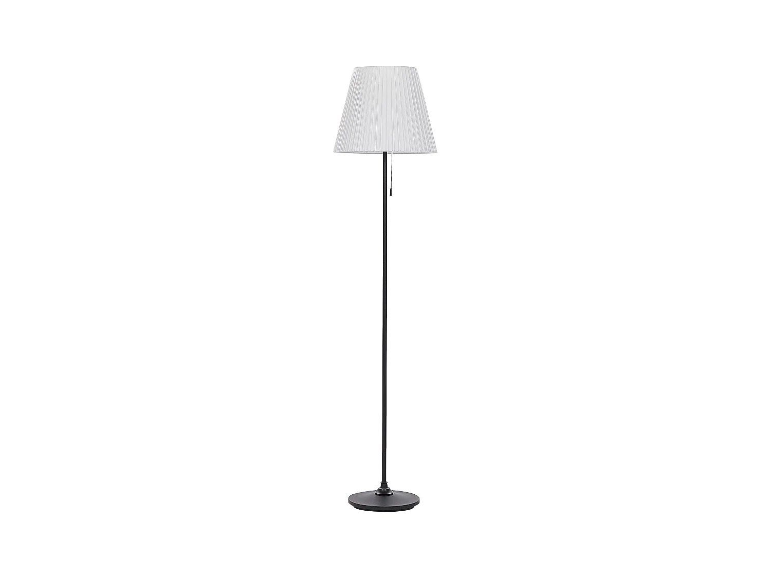 Staande lamp zwart/wit TORYSA