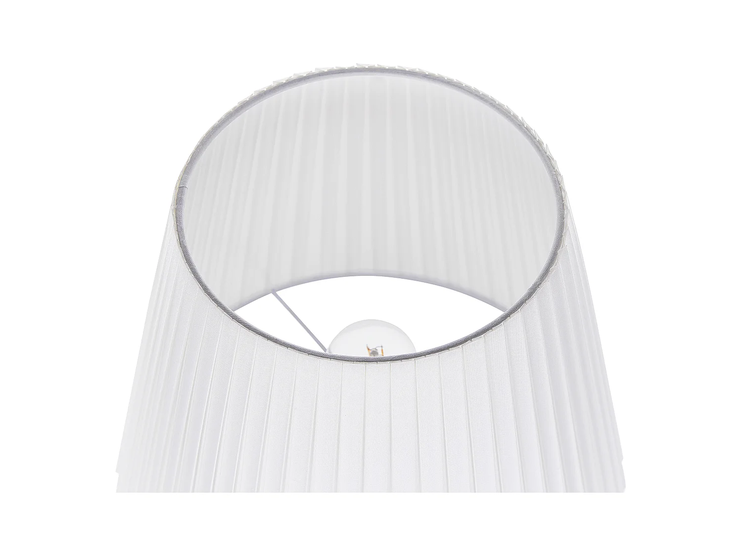Lampadaire noir et blanc en métal TORYSA
