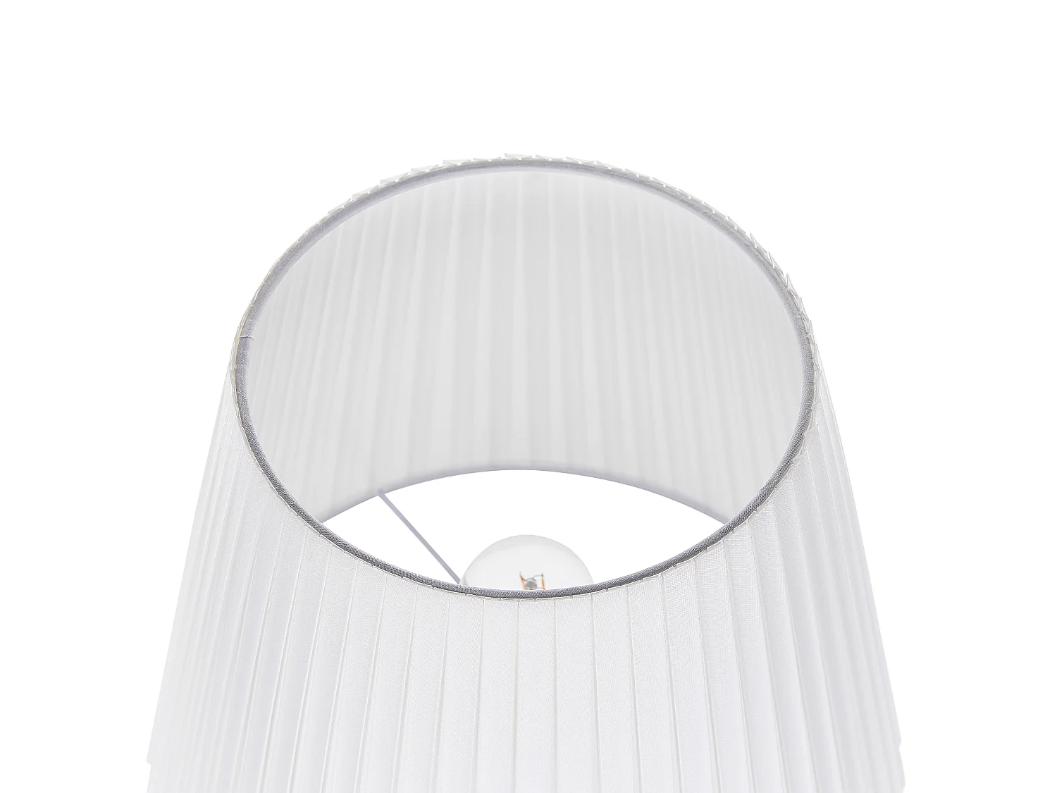 Lampadaire noir et blanc en métal TORYSA